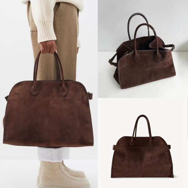 Suede brown bag
