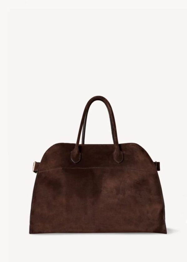 Suede brown bag