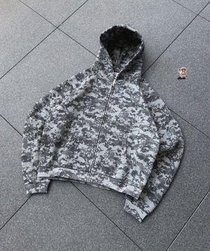 camo hoodie